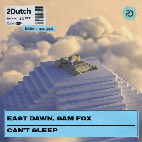 East Dawn, Sam Fox - Can't Sleep artwork